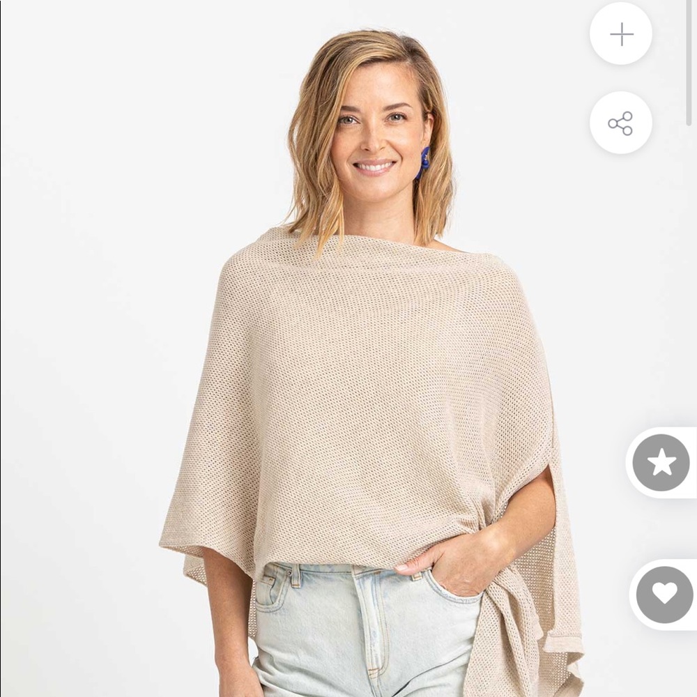 Like new , Amma cocoon cover, color natural